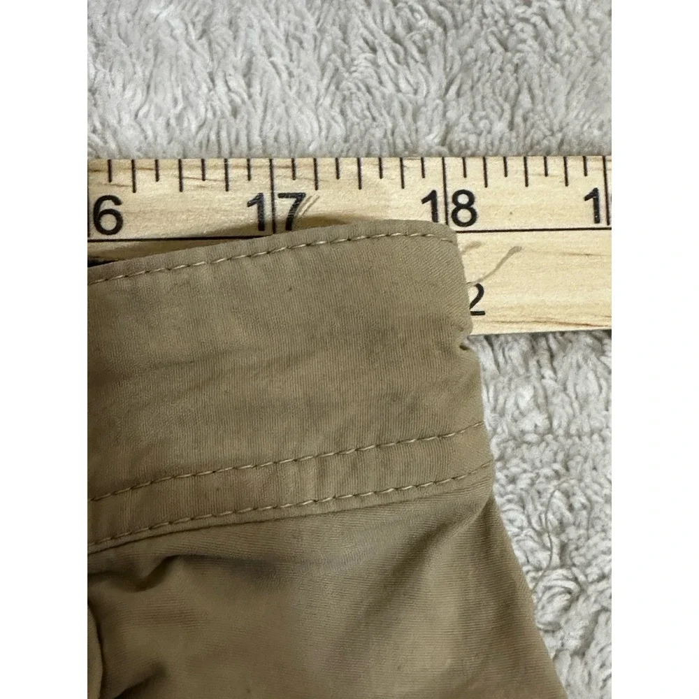 REI Convertible Pants Mens XL 32 Tall Brown Hiking Stretch Cargo‎ Outdoor Zip